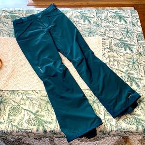 Eddie Bauer Ski Pants- Alpine Green Small Tall